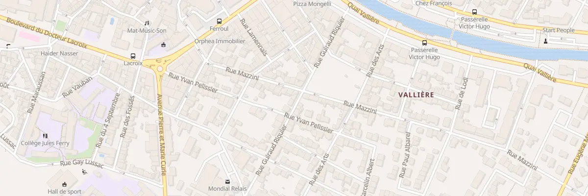 Plan du 12B Rue Guiraud Riquier à Narbonne