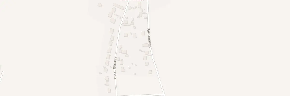 Plan du 33 Rue Coqueret à Estrées-Mons