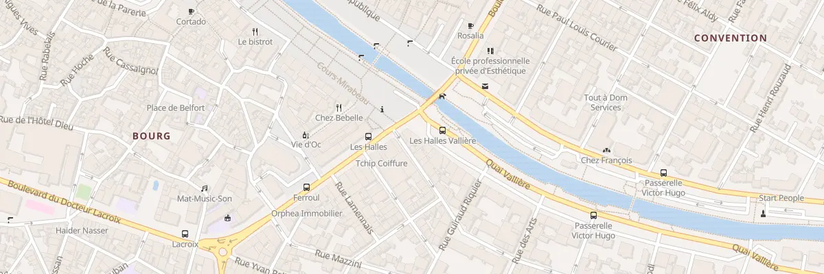 Plan du 1 Rue Rossini à Narbonne
