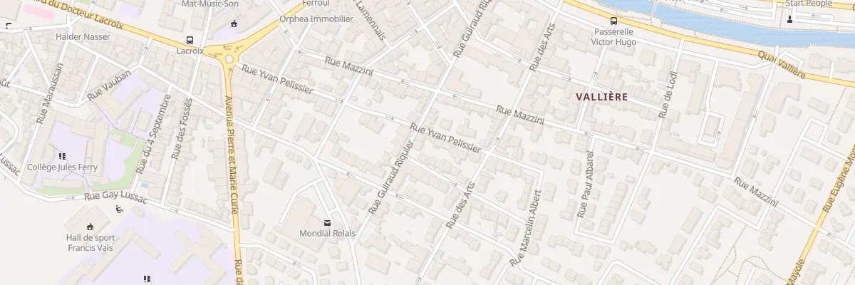 Plan du 21 Rue Guiraud Riquier à Narbonne