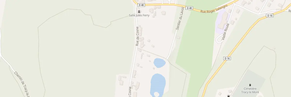 Plan du 115 Rue de Cosne à Tracy-le-Mont