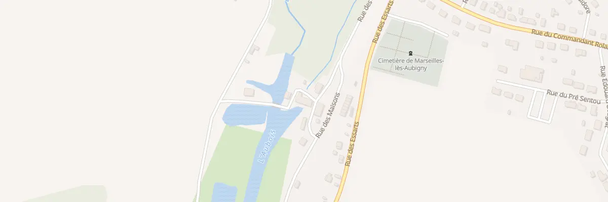 Plan du 4 Rue du Moulin de la Forge à Marseilles-lès-Aubigny