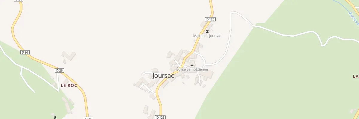 Plan du 5059 Le Bourg à Joursac