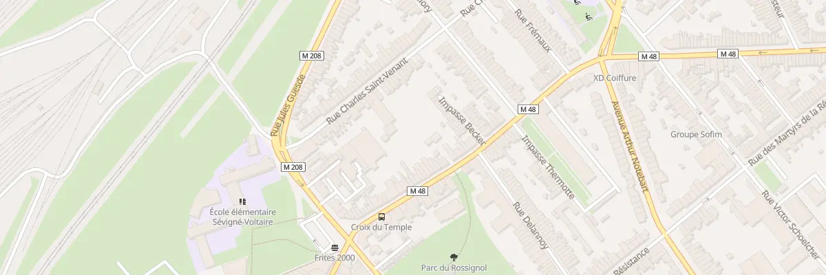 Plan du 39 Rue Anatole France Lomme à Lille