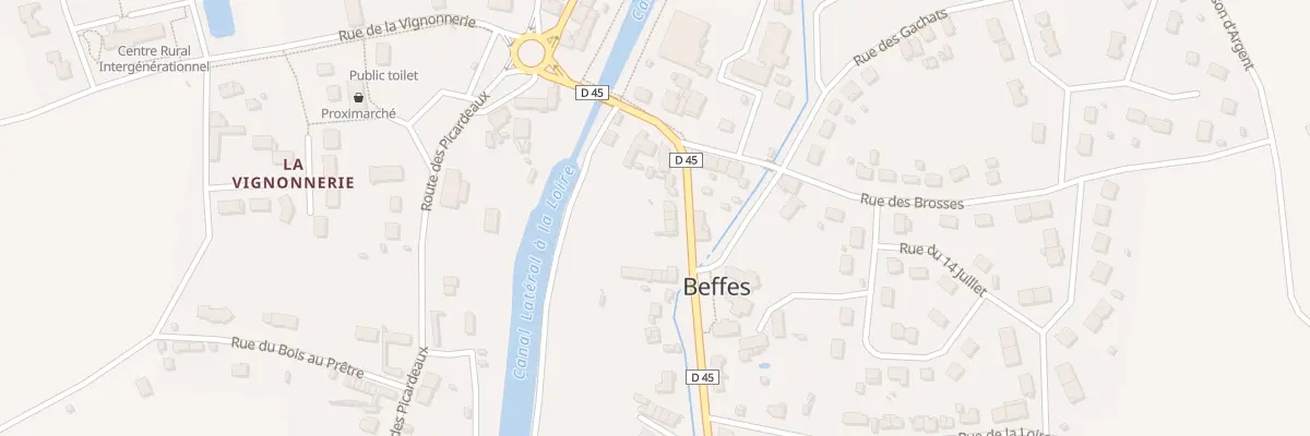 Plan du 19 Rte du Fort à Beffes