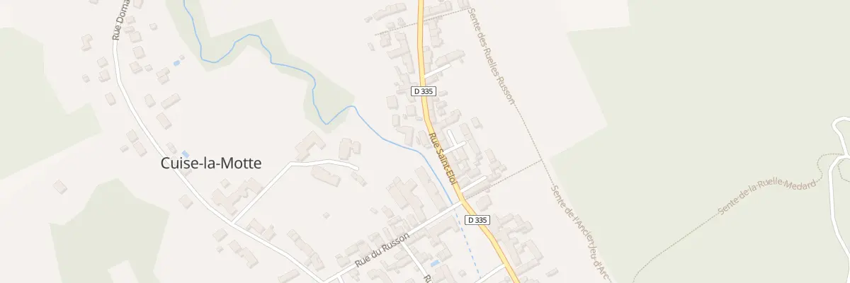 Plan du 15 Rue Saint-Eloi à Cuise-la-Motte