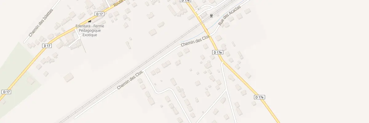 Plan du 3 Che des Clos à Isles-les-Meldeuses