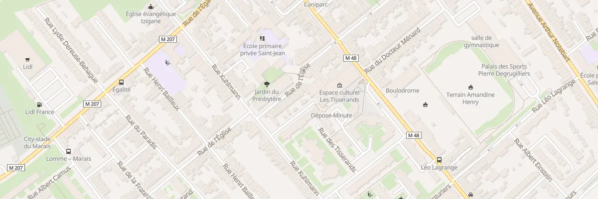 Plan du 31 Rue de l’Eglise Lomme à Lille