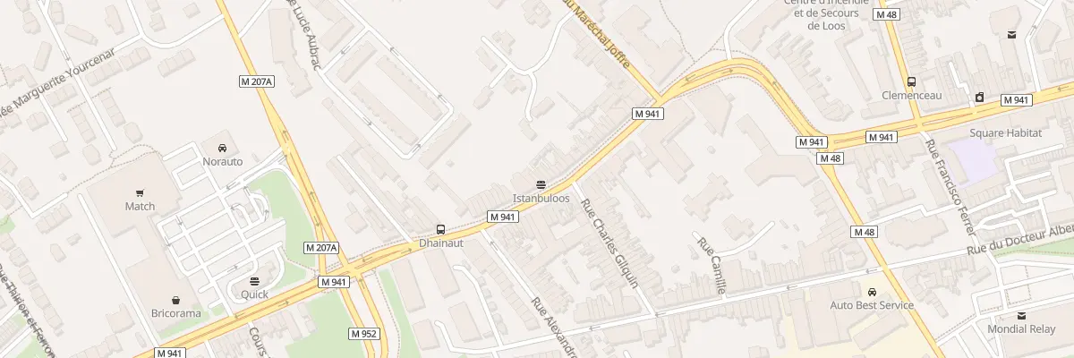 Plan du 44 Rue Georges Potié à Loos