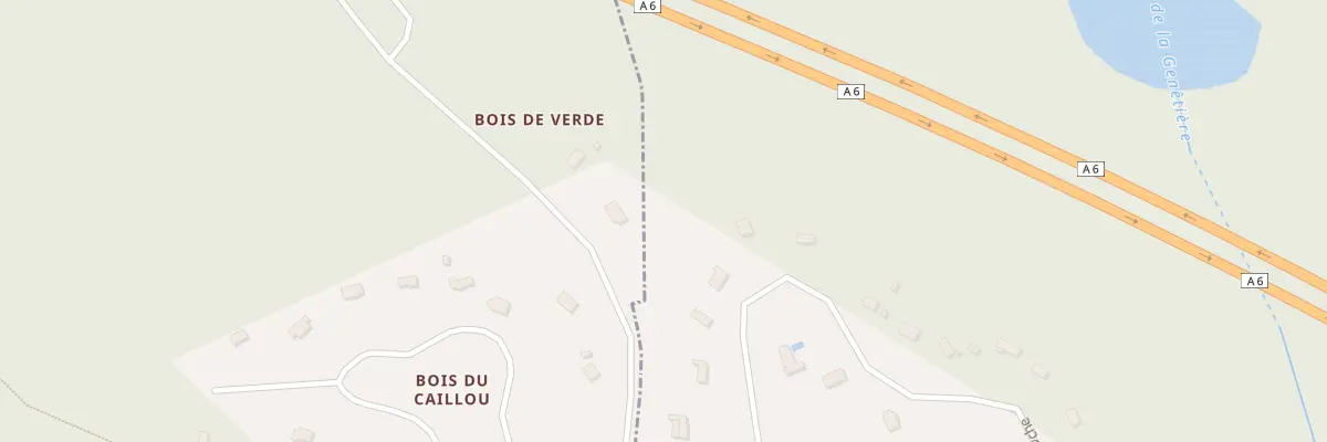 Plan du 5029D Bois de la Cloche à Foucherolles