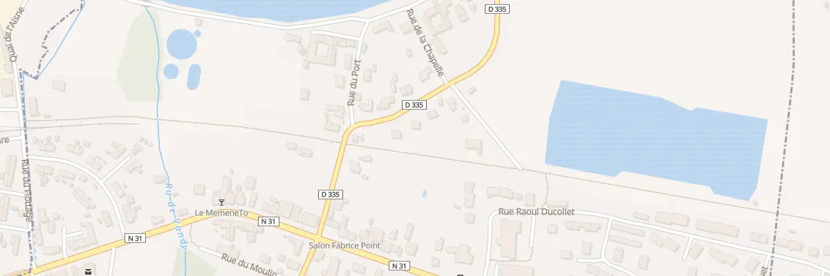 Plan du 7 Rue du Pont à Cuise-la-Motte