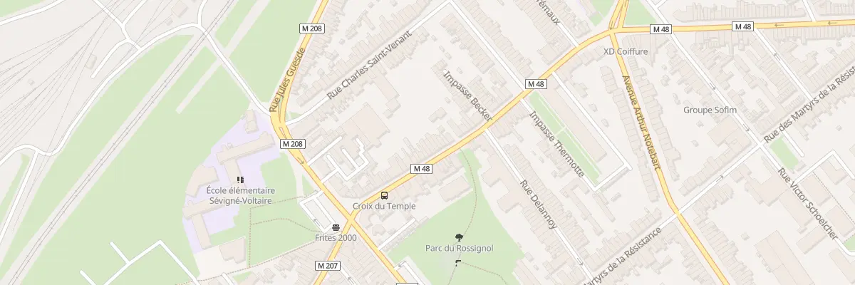 Plan du 35 Rue Anatole France Lomme à Lille