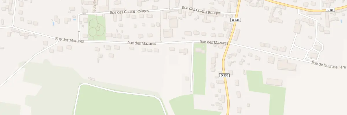 Plan du 7 Rue des Mazures à Berneuil-sur-Aisne