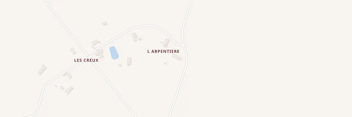 Plan du 335 L’Arpent à Saint-Privé