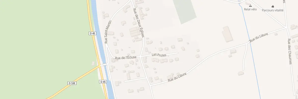 Plan du 17 Rue des Deux Eglises à Argenvières