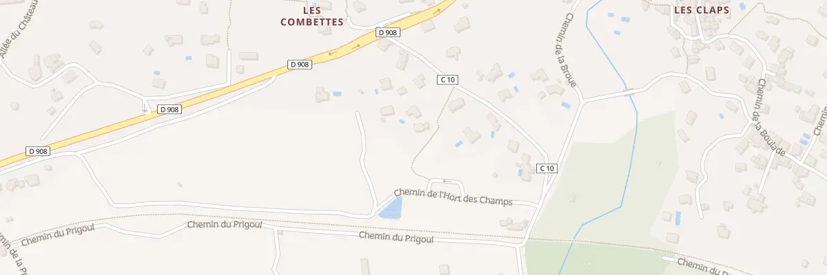 Plan du 102B Che de la Gare à Colombières-sur-Orb