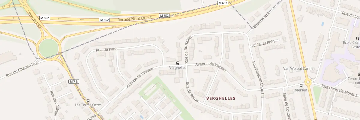 Plan du 36 Rue de Bruxelles à Lambersart