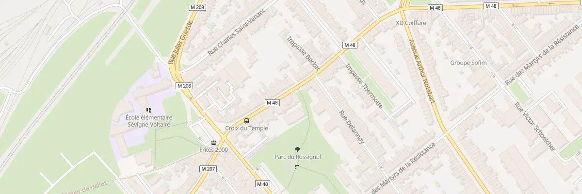 Plan du 32 Rue Anatole France Lomme à Lille