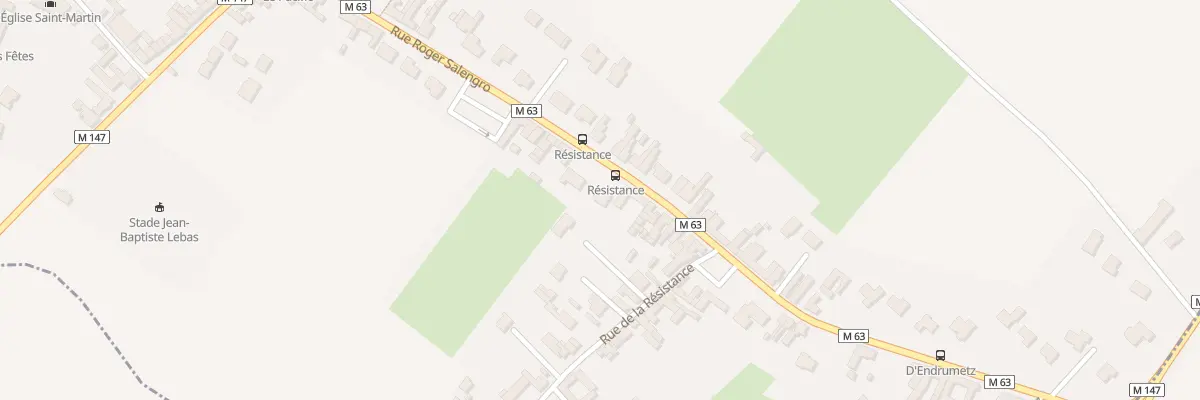 Plan du 207 Rue Roger Salengro à Houplin-Ancoisne