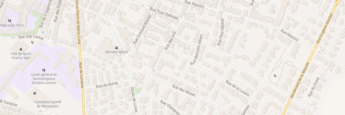 Plan du 16 Rue de Gleizes à Narbonne