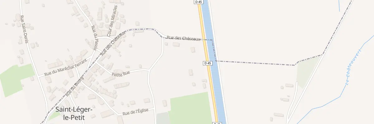 Plan du 12 Rue des Chéseaux à Saint-Léger-le-Petit