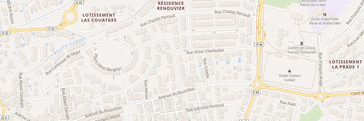 Plan du 4T Rue Charles Louis Philippe à Saint-Cyprien