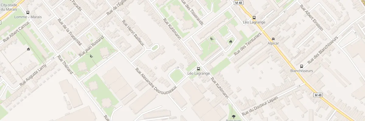 Plan du 118 Rue Kuhlmann Lomme à Lille