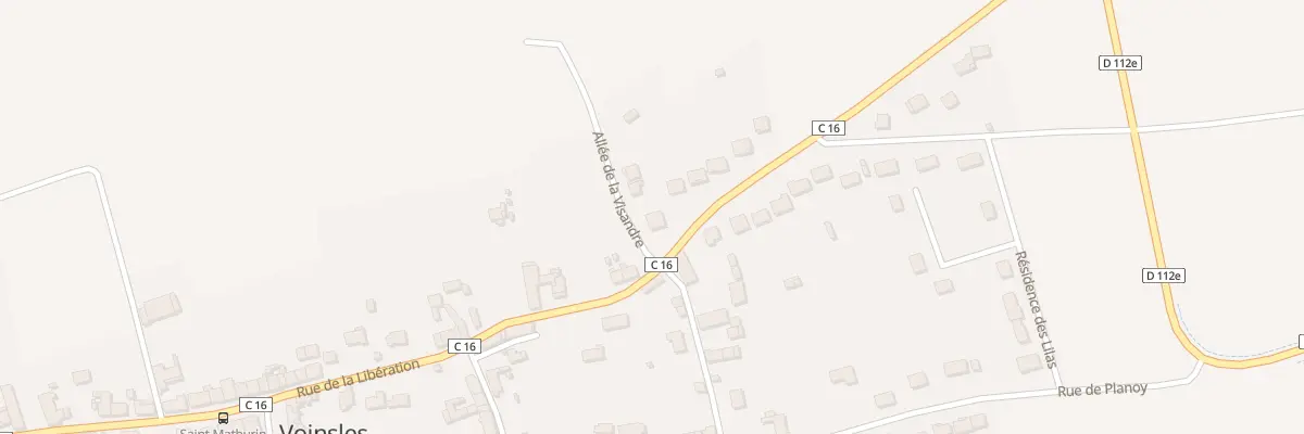 Plan du 31 Rue de la Libération à Voinsles