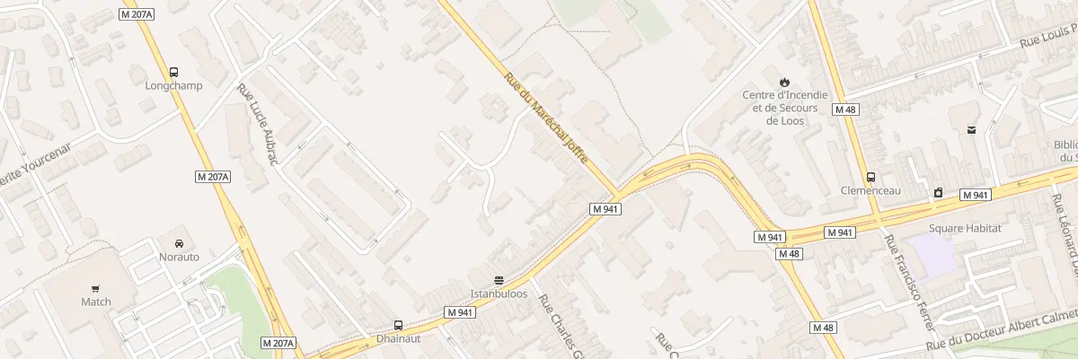 Plan du 15 Rue du Maréchal Joffre à Loos