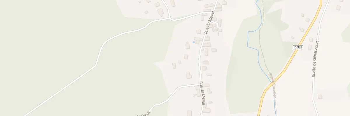 Plan du 509 Rue du Mesnil à Cuise-la-Motte
