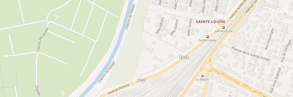 Plan du 1 Imp Dioné à Narbonne