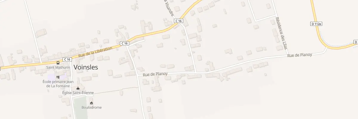 Plan du 8B Rue du Puits Fleuri à Voinsles