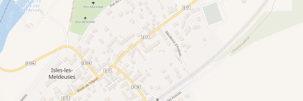 Plan du 3 Cour des Tilleuls à Isles-les-Meldeuses
