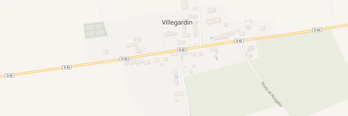 Plan du 12 Rte de César à Montacher-Villegardin