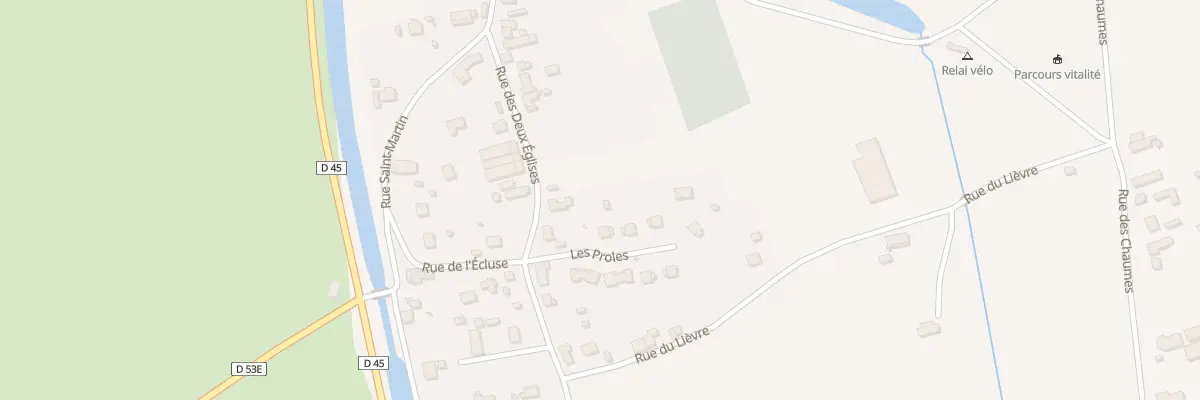 Plan du 15 Rue des Deux Eglises à Argenvières