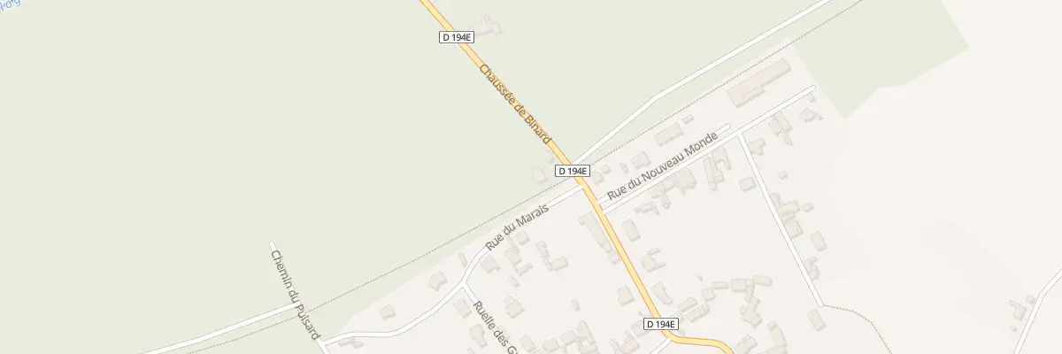 Plan du 5B Chs de Binard à Cartigny