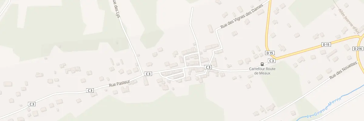 Plan du 1 Vc de la Source à Pommeuse