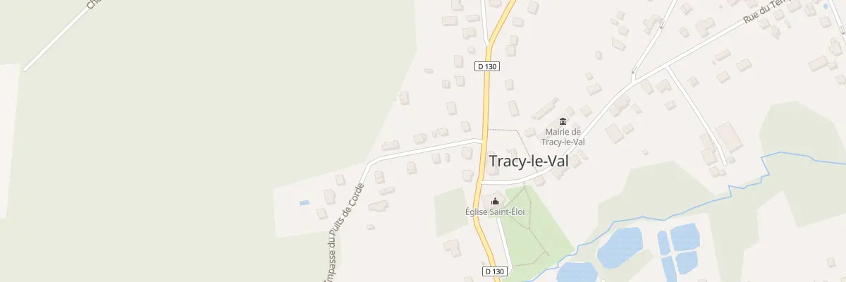 Plan du 4 Imp du Puits de Corde à Tracy-le-Val