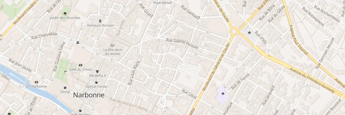 Plan du 5 Rue Herold à Narbonne