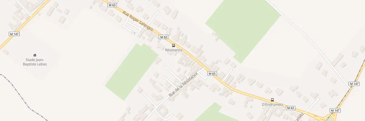 Plan du 187 Rue Roger Salengro à Houplin-Ancoisne
