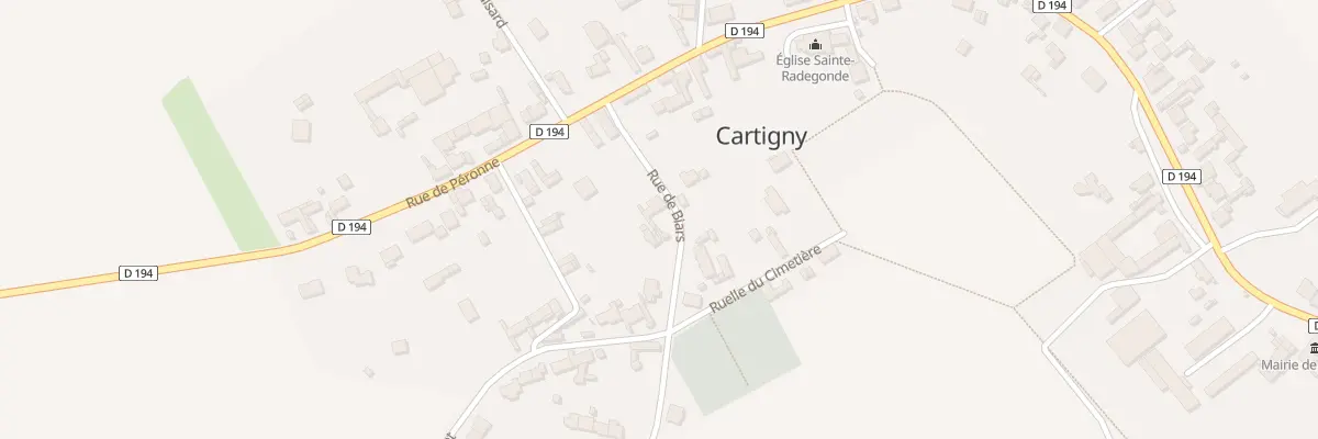 Plan du 4 Rue de Biars à Cartigny
