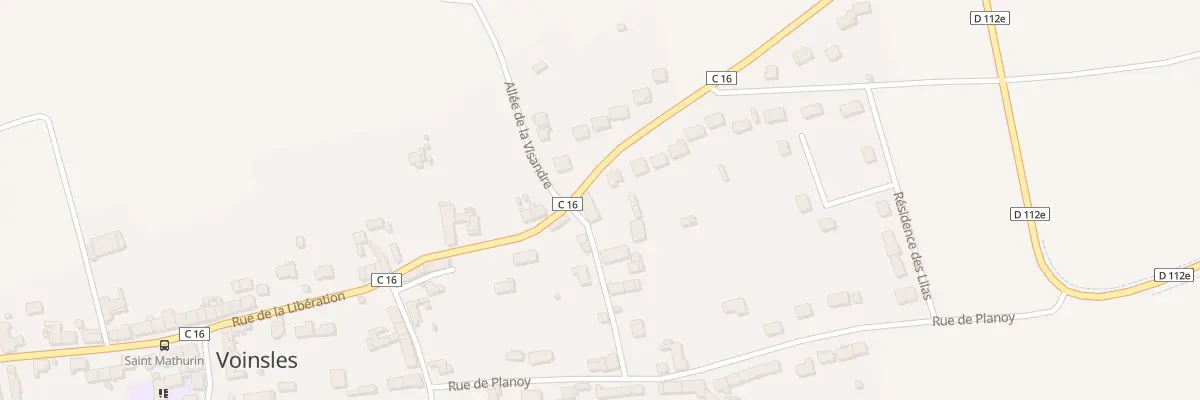 Plan du 1 Rue du Puits Fleuri à Voinsles