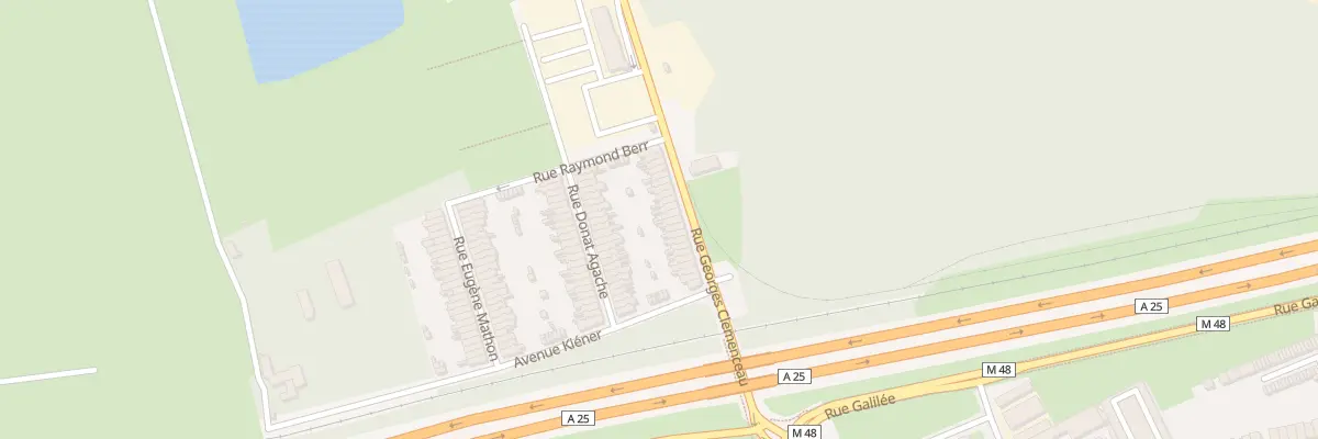 Plan du 757 Rue Georges Clemenceau à Loos