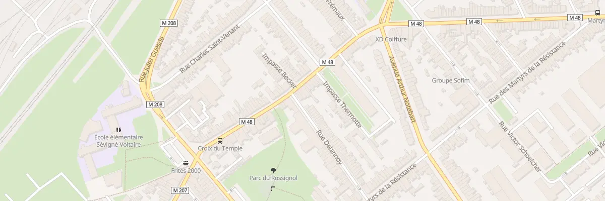 Plan du 42 Rue Anatole France Lomme à Lille