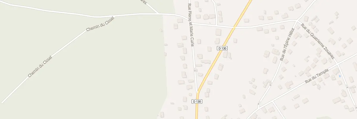 Plan du 5B Rue Pierre et Marie Curie à Tracy-le-Val