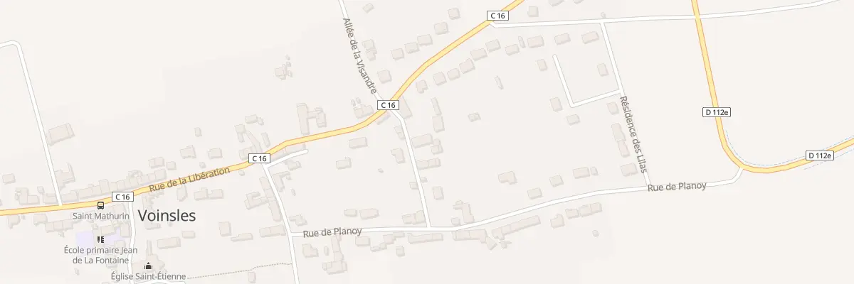 Plan du 3 Rue du Puits Fleuri à Voinsles