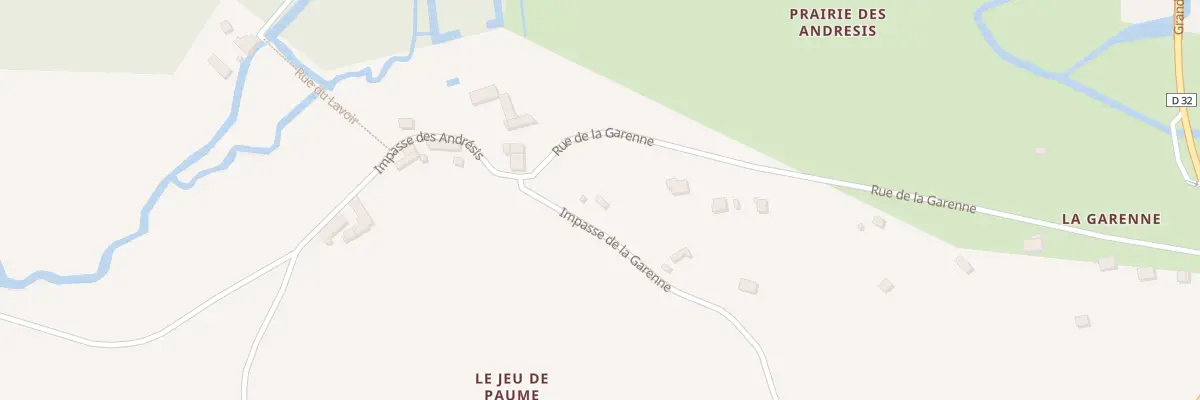 Plan du 67 Imp de la Garenne à Saint-Hilaire-les-Andrésis