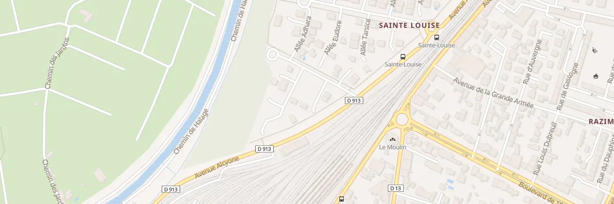 Plan du 10 All Beotie à Narbonne