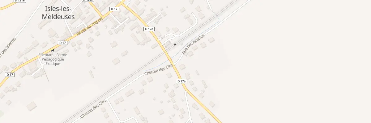 Plan du 2 Rte d’Armentieres à Isles-les-Meldeuses