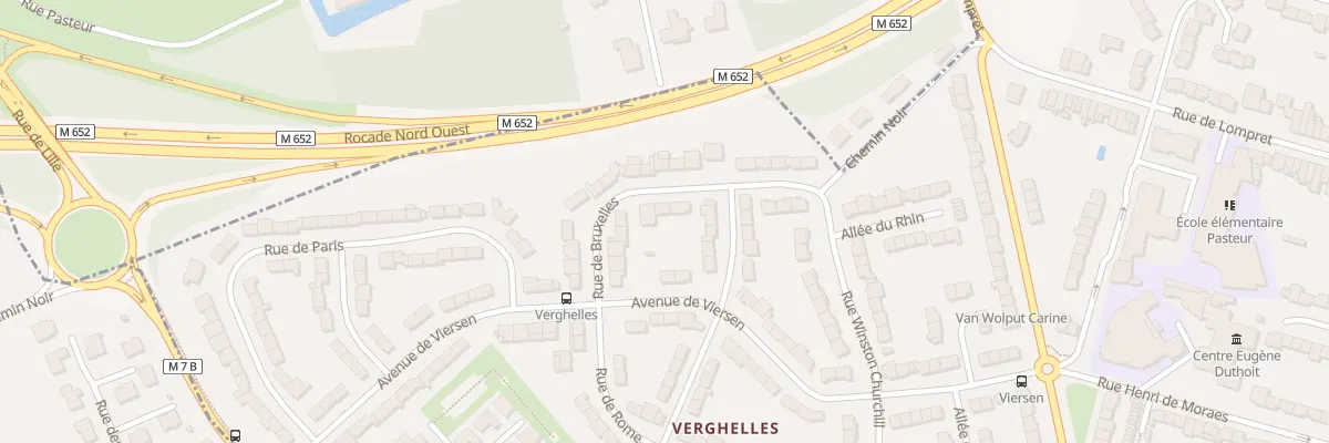 Plan du 17 Rue de Bruxelles à Lambersart